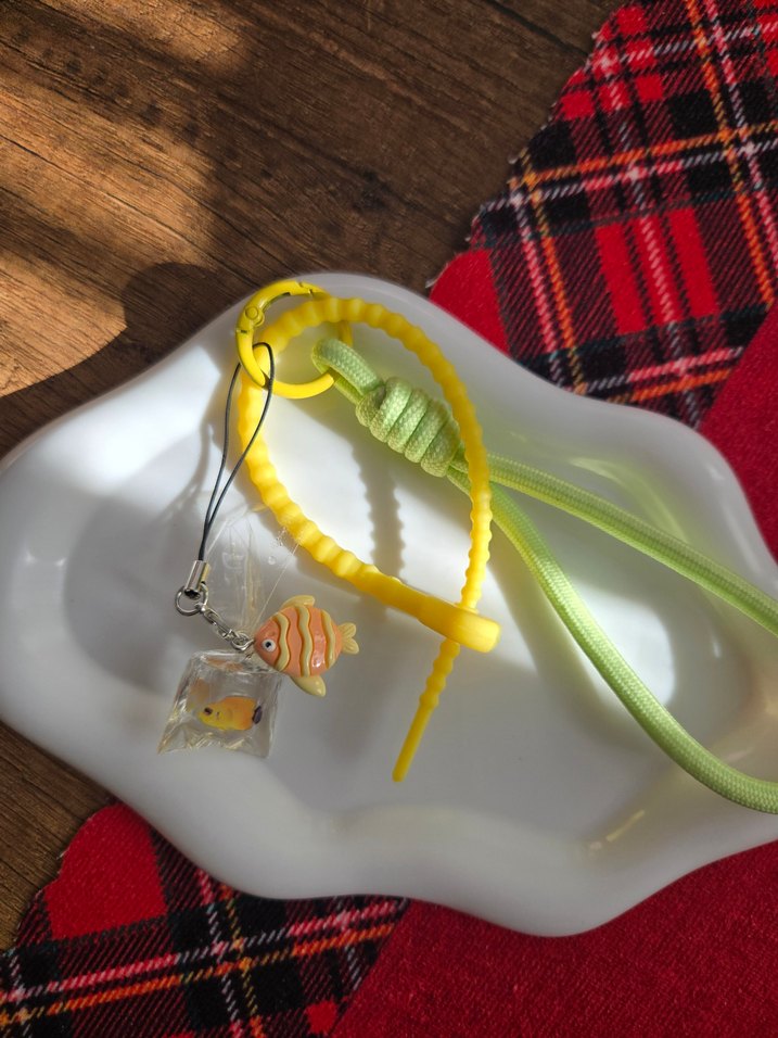 Balıklı çanta charmı - Görsel 2