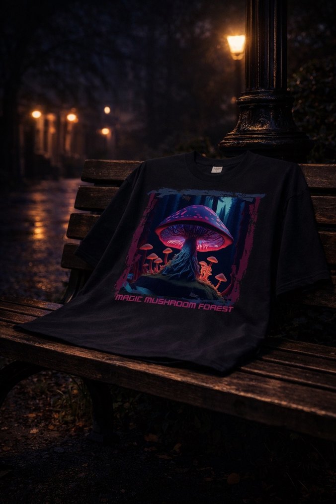 SİYAH OWERSİZE BASKILI UNISEX TİŞÖRT - Görsel 2