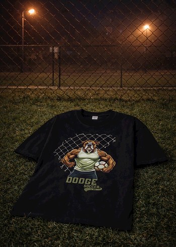 SİYAH UNISEX OWERSİZE BASKILI TİŞÖRT - Görsel 2