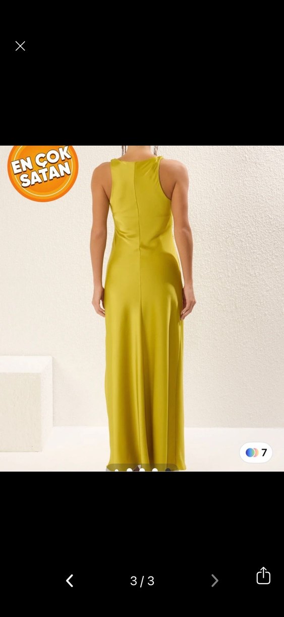 Uzun Kolsuz Elbise - Görsel 2