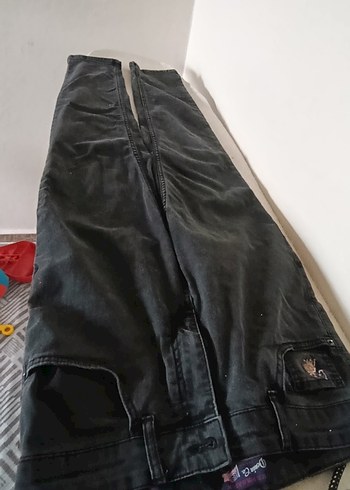 Siyah Erkek Kot Pantolon - Görsel 2