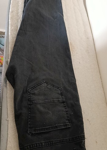 Siyah Erkek Kot Pantolon - Görsel 5