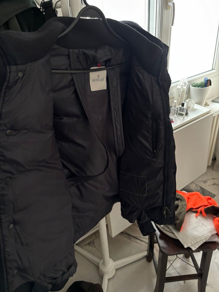 Moncler lacivert mont - Görsel 4