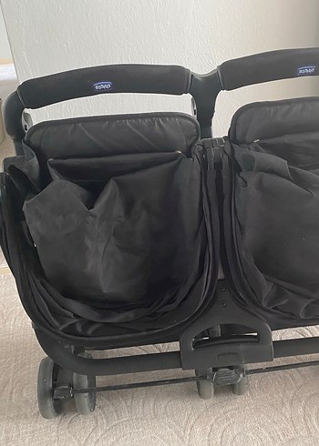 Çiftli Siyah Bebek Arabası - Görsel 9