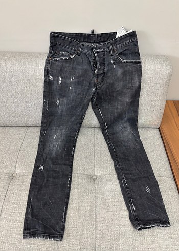 DSquared2 Yikamali Siyah Denim Jean