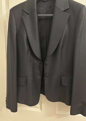 Journey Sik Siyah Blazer Ceket Pantolon