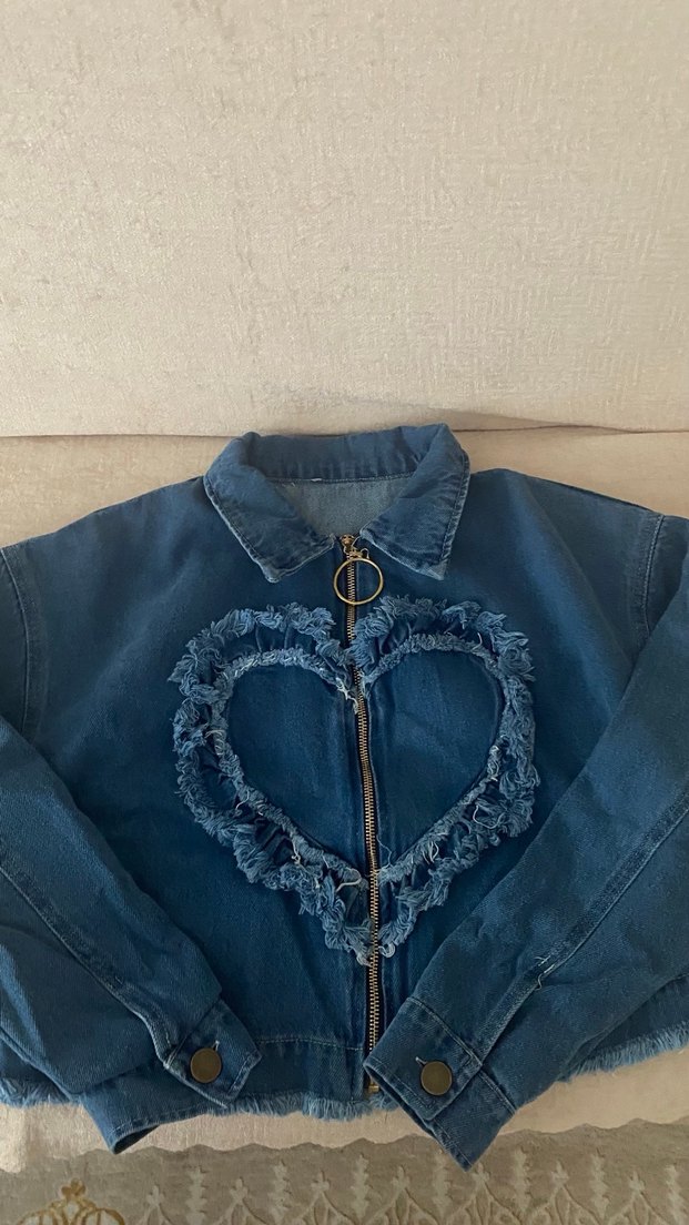 Mavi Denim Düğmeli Midi Bohem Elbise - Görsel 2