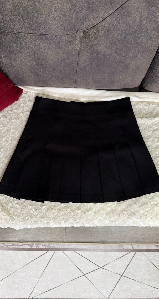 Kadın Siyah etek stradivarius M beden - Görsel 3