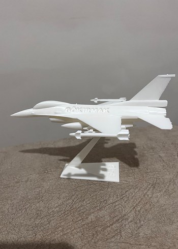 Beyaz ve Gri Jet Uçak Model Kiti - Görsel 6