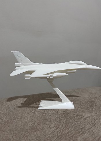 Beyaz ve Gri Jet Uçak Model Kiti - Görsel 3