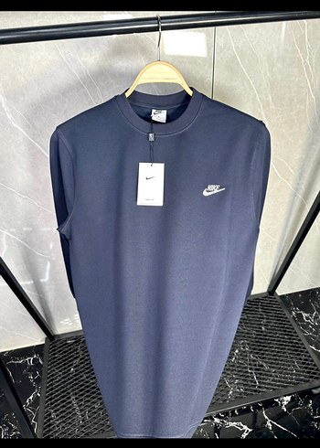 Erkek Lacivert Oversize Sweatshirt - Görsel 2