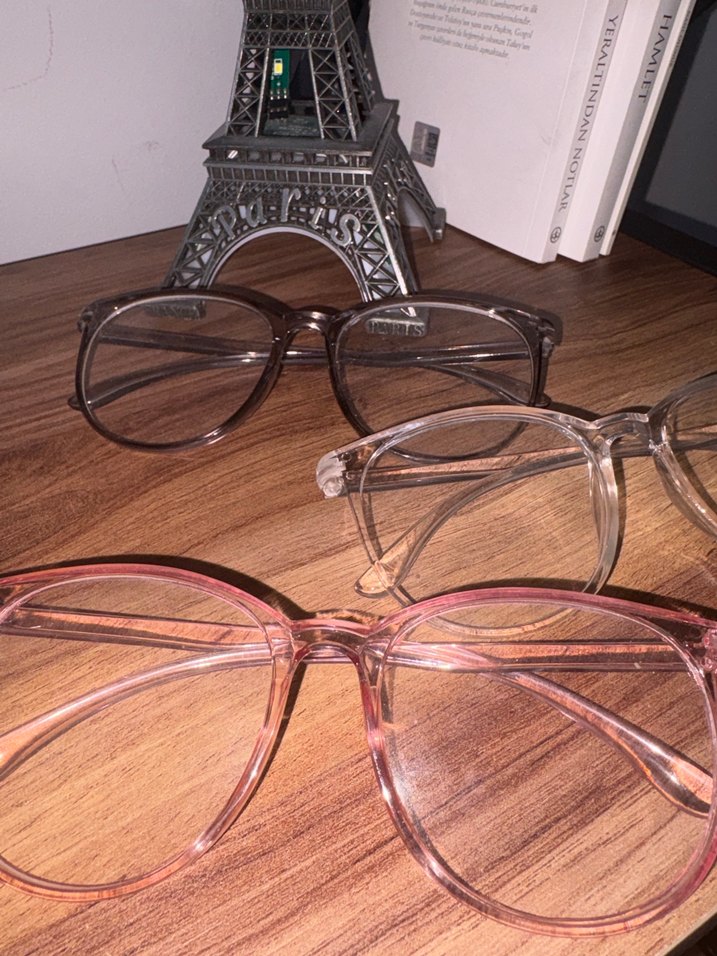 3 Renk Numarasız Klasik Kadın Gözlüğü - Görsel 4