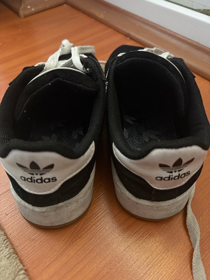 ADİDAS CAMPUS Kadın Siyah Gri Bağcıklı Sahte Spor Ayakkabı - Görsel 4