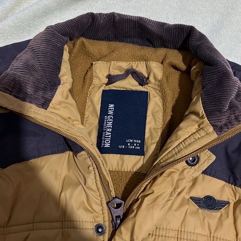 Kahverengi Erkek çoçuk mont - Görsel 2