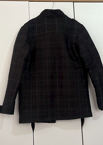 Siyah Kareli Erkek Ceket - Görsel 4