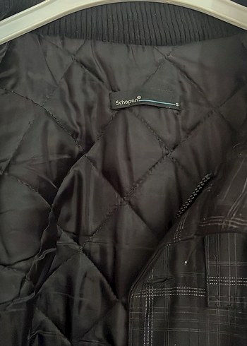 Siyah Kareli Erkek Ceket - Görsel 5