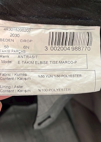 Gri Erkek Takım Elbise - Görsel 5