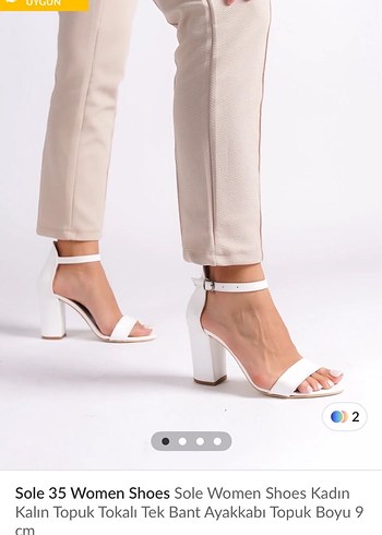 Beyaz Kadın Dolgu Topuklu Abiye Ayakkabı - Görsel 6