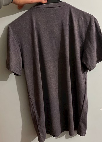 Gri Kısa Kollu Erkek Tişört - Görsel 2