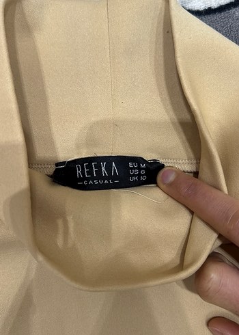 Kadın Bej Boğazlı Sweatshirt - Görsel 3