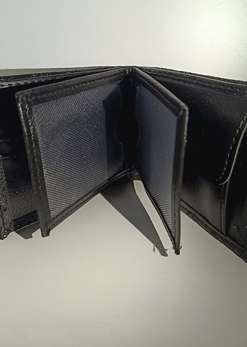 Siyah Nakışlı Erkek Cüzdan - Görsel 3