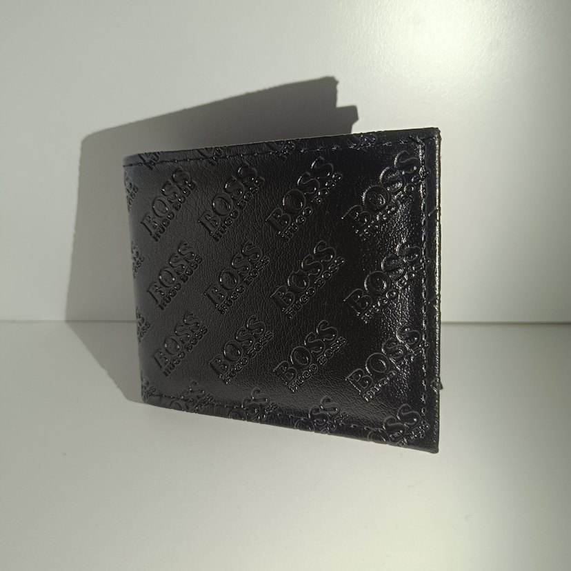 Siyah Nakışlı Erkek Cüzdan - Görsel 2