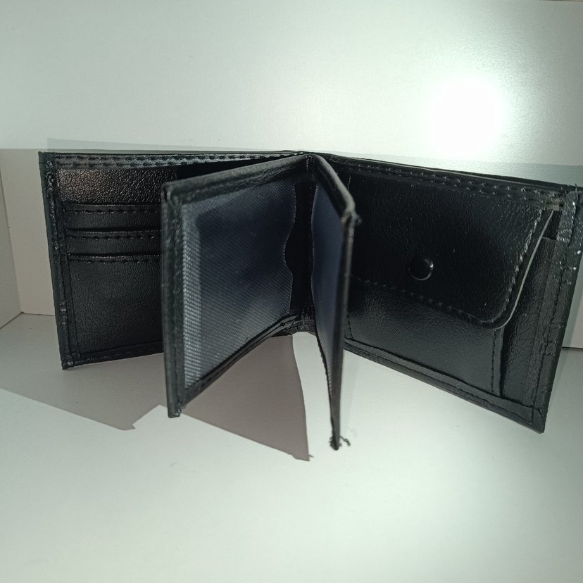 Siyah Erkek Desenli Cüzdan - Görsel 2