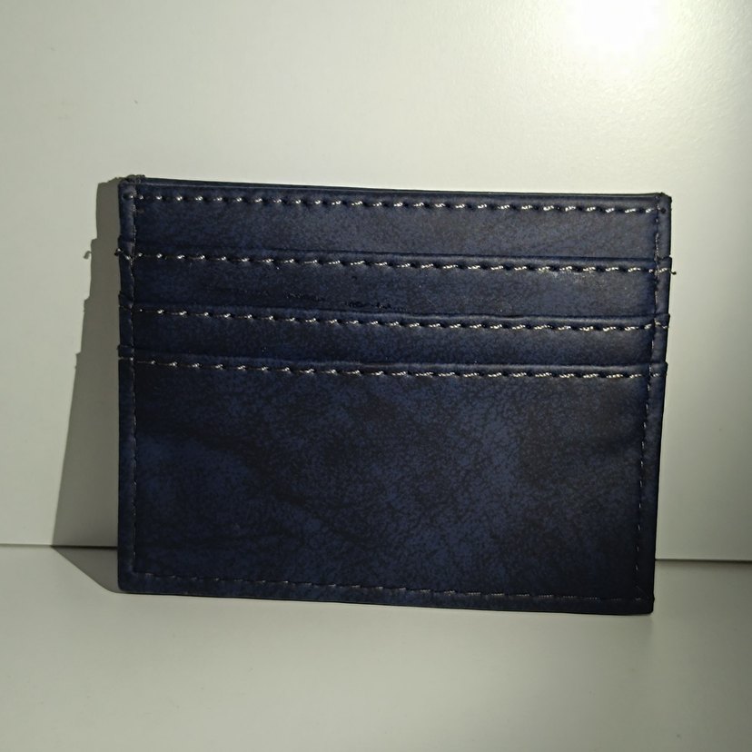Mavi Deri Kartlık&Cüzdan - Görsel 2