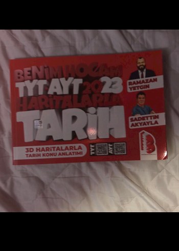 TYT AYT 2023 Tarih Haritaları Kitabı