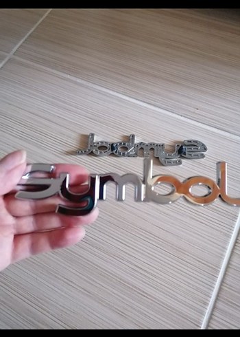 Symbol yazısı logo arma amblem - Görsel 5