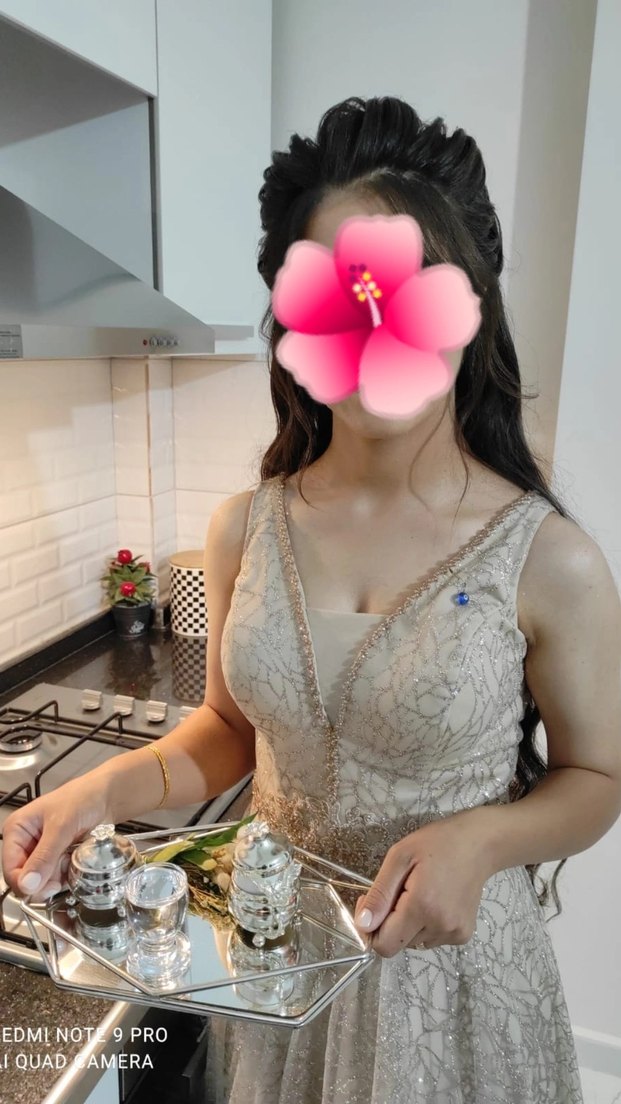 Marka Bej Dantel İşlemeli Uzun Bohem Gelinlik - Görsel 2