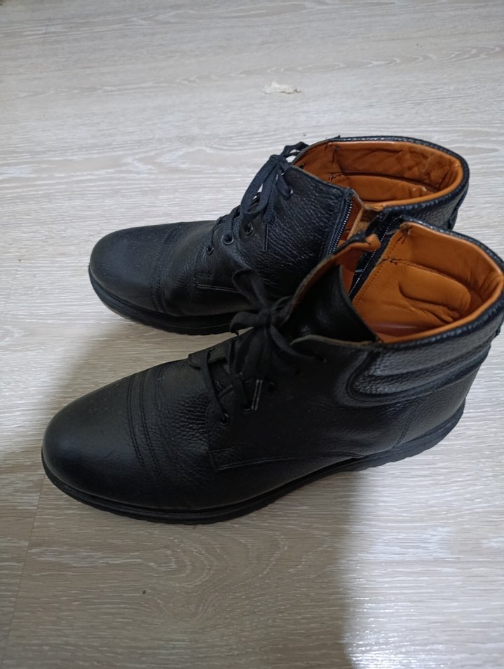 Siyah Bağcıklı Erkek Klasik Bot - Görsel 2