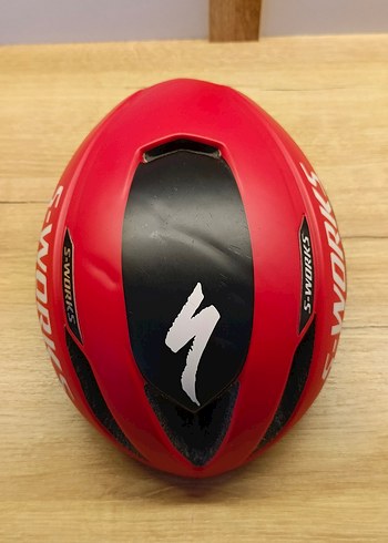 Kırmızı S-Works Biker Motosiklet Kaskı - Görsel 2