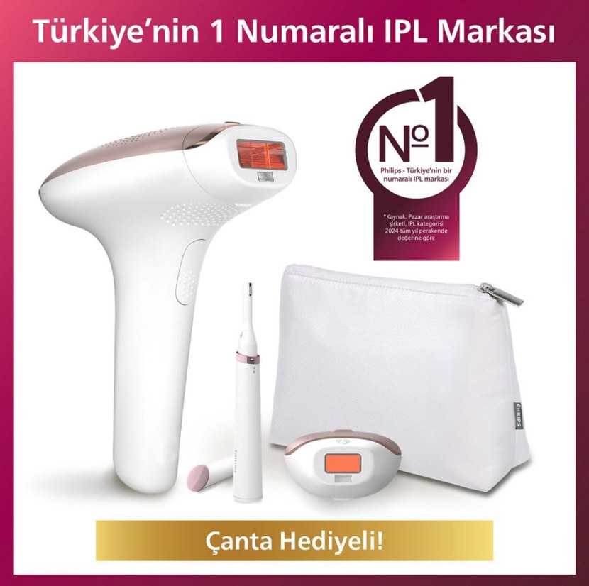Philips Lumea Lazer Epilasyon Cihazı - Görsel 2