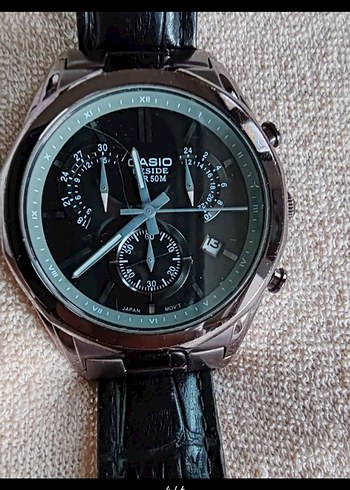 casio Siyah Erkek Biker Tarzı Saat - Görsel 4