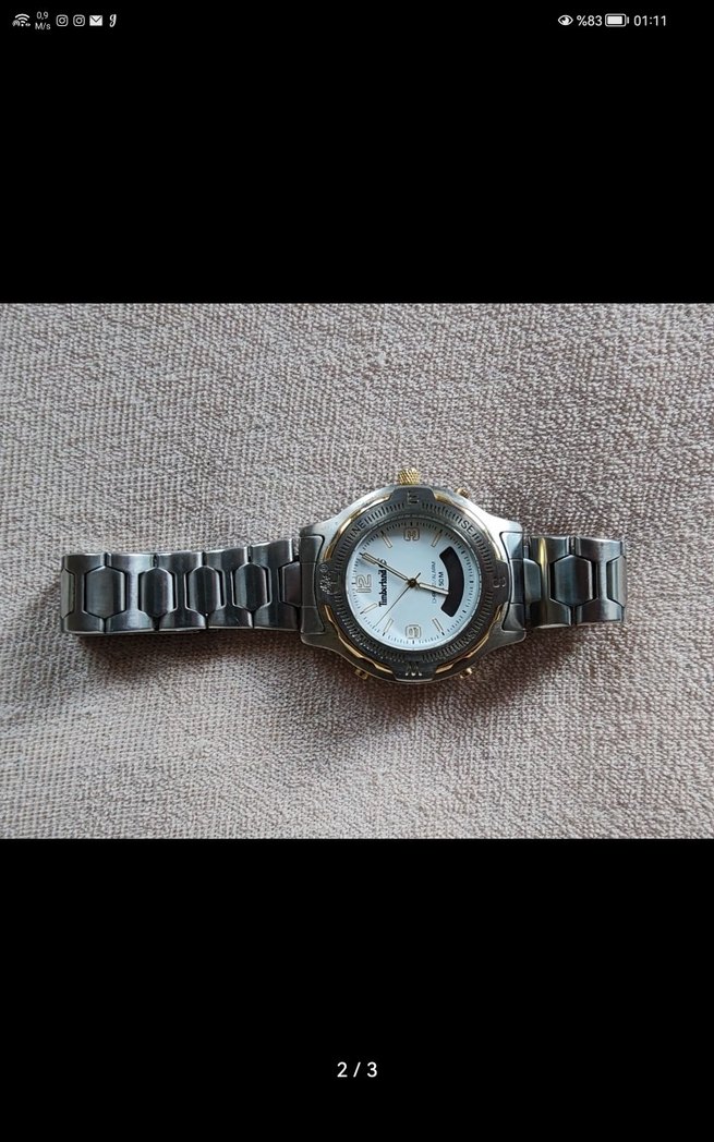 Timberland Erkek Gri Klasik Kol Saati - Görsel 2