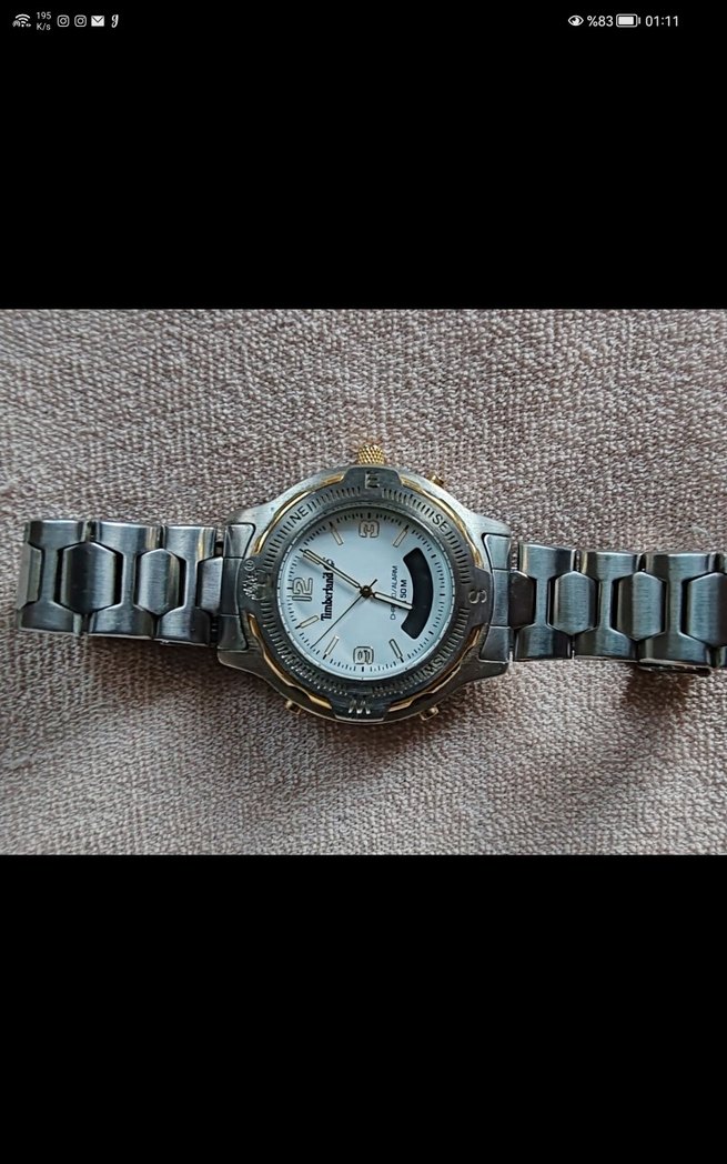 Timberland Erkek Gri Klasik Kol Saati - Görsel 3