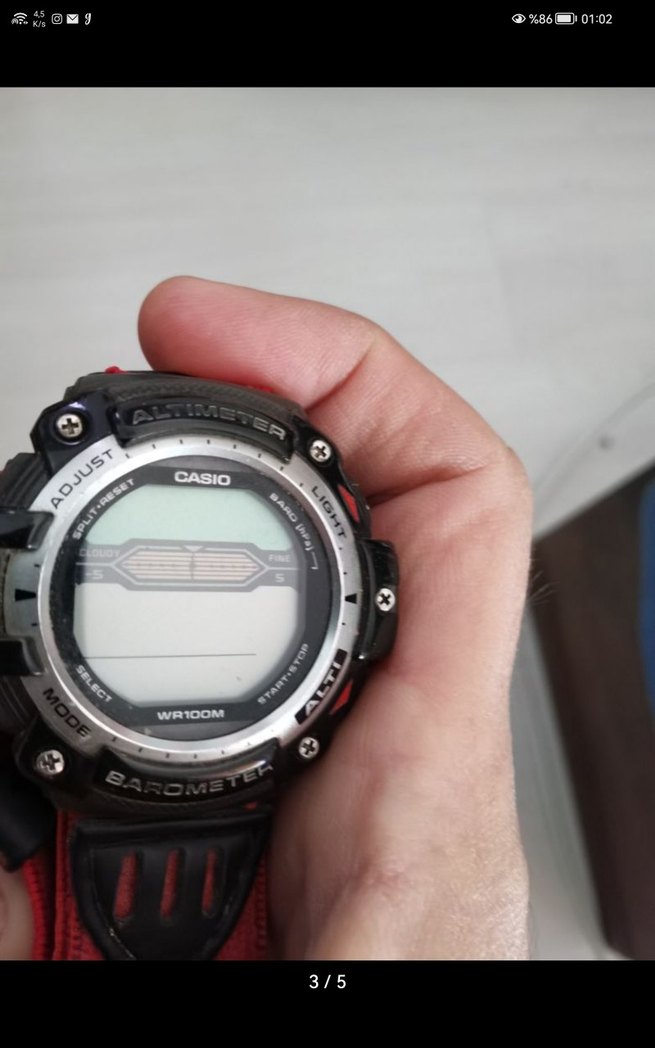 Casio SGW-300H-1AVDR Erkek Kol Saati - Görsel 3