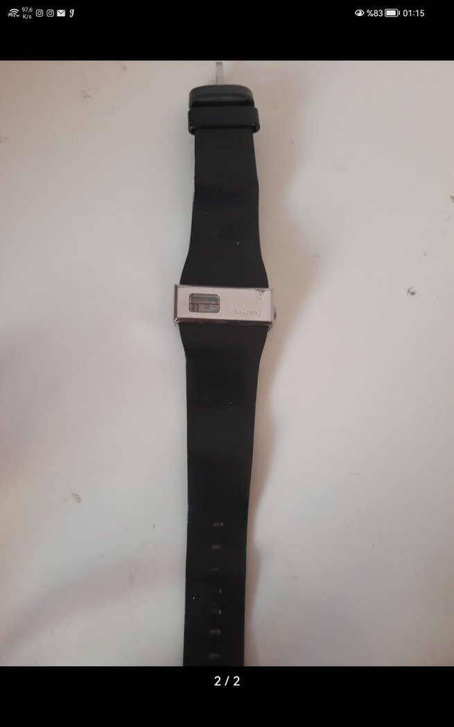 LANVIN Siyah tasarım saat - Görsel 2