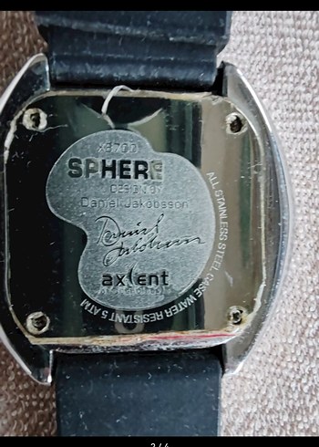 Axcent Siyah Minimalist sınırlı üretim imzalı saat - Görsel 4