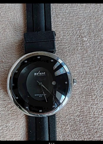 Axcent Siyah Minimalist sınırlı üretim imzalı saat - Görsel 2