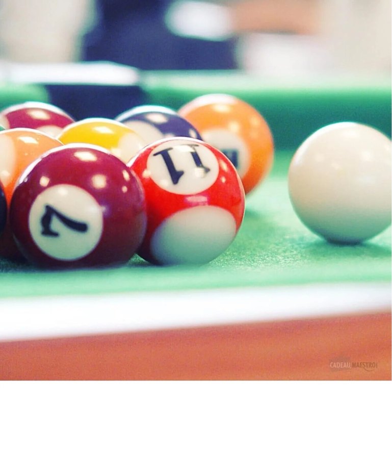 Renkli Mini Bilardo Oyun Seti - Görsel 5