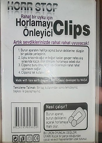 Horlama Önleyici Burun Klipsi - Görsel 2