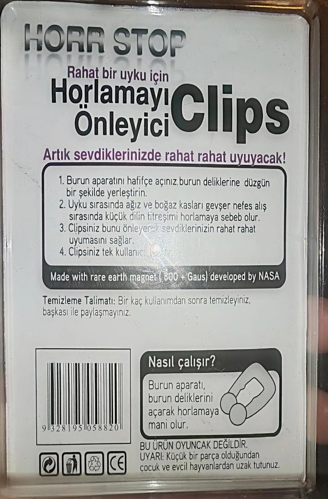 Horlama Önleyici Burun Klipsi - Görsel 2