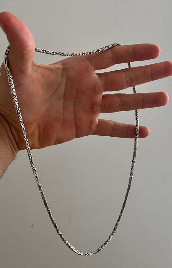 925 Ayar gümüş kral kllye - Görsel 3