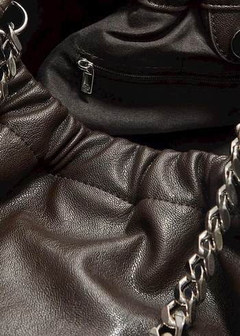 Zincir Detaylı Stradivarius çanta - Görsel 4