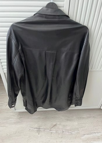 Bershka deri ceket - Görsel 2
