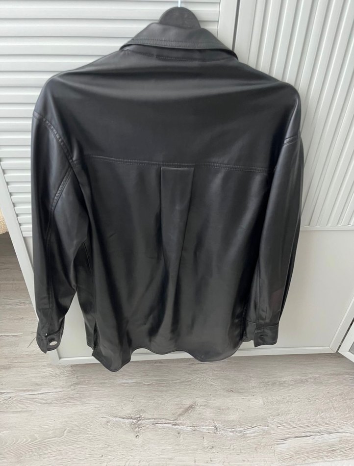 Bershka deri ceket - Görsel 2