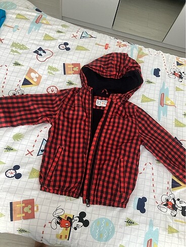 3-4 yaş mango kids ince yağmurluk ceket