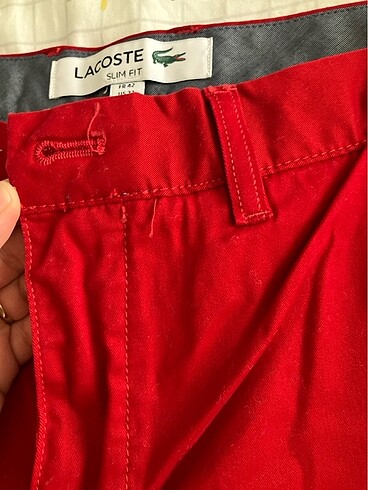 33 Beden Lacoste şort erkek us 33 fr 42